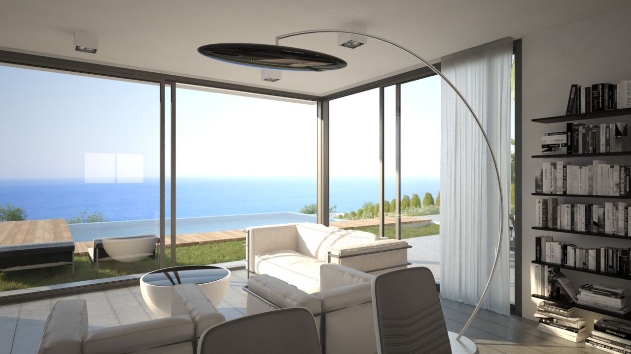 Exklusives Neubauprojekt in Mijas bestehend aus 26 zeitgenössischen Villen mit privatem Pool und Meerblick