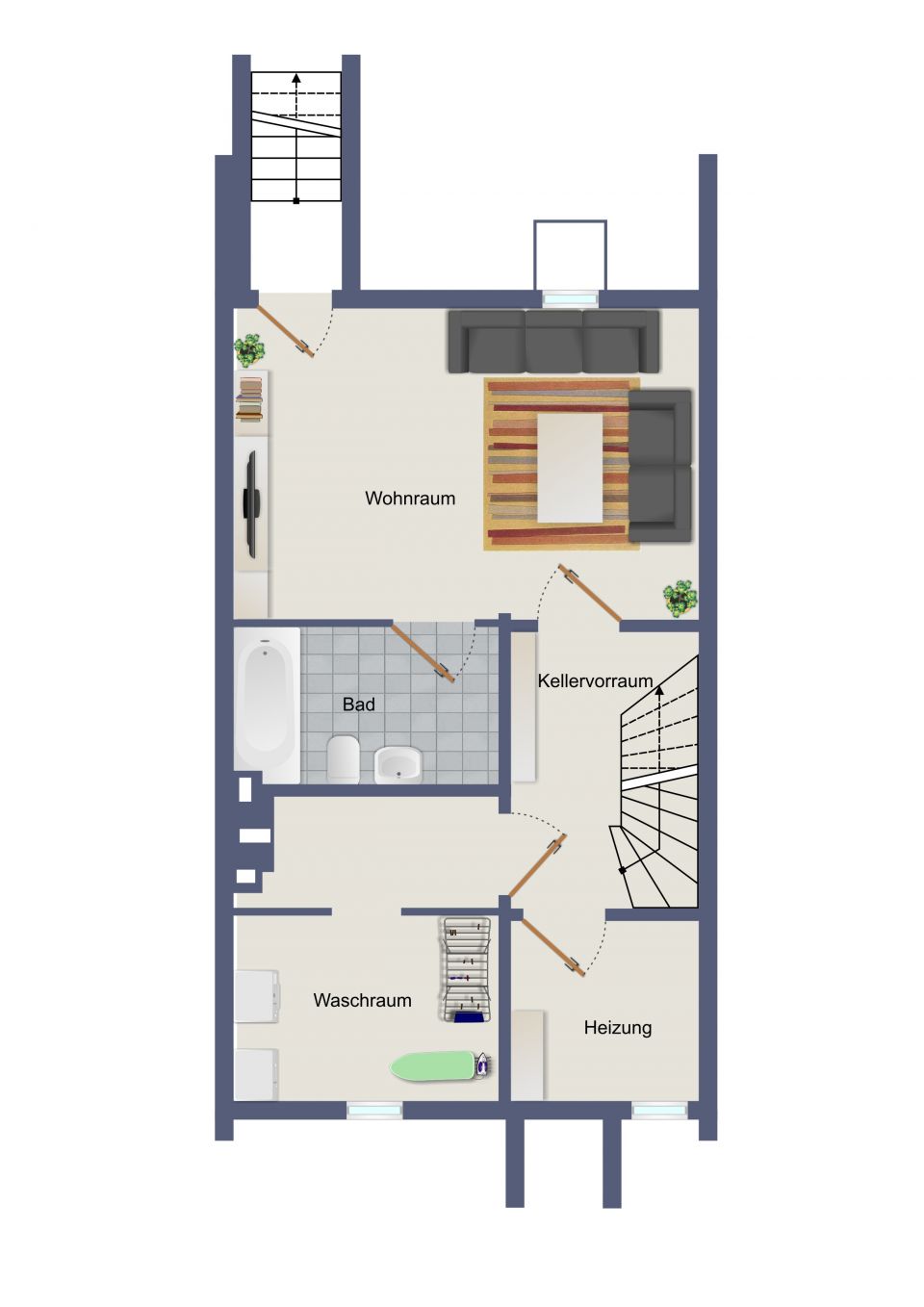Endreihenhaus in Norderstedt in bester Lage mit privatem Garten, Einliegerwohnung und Doppelgarage