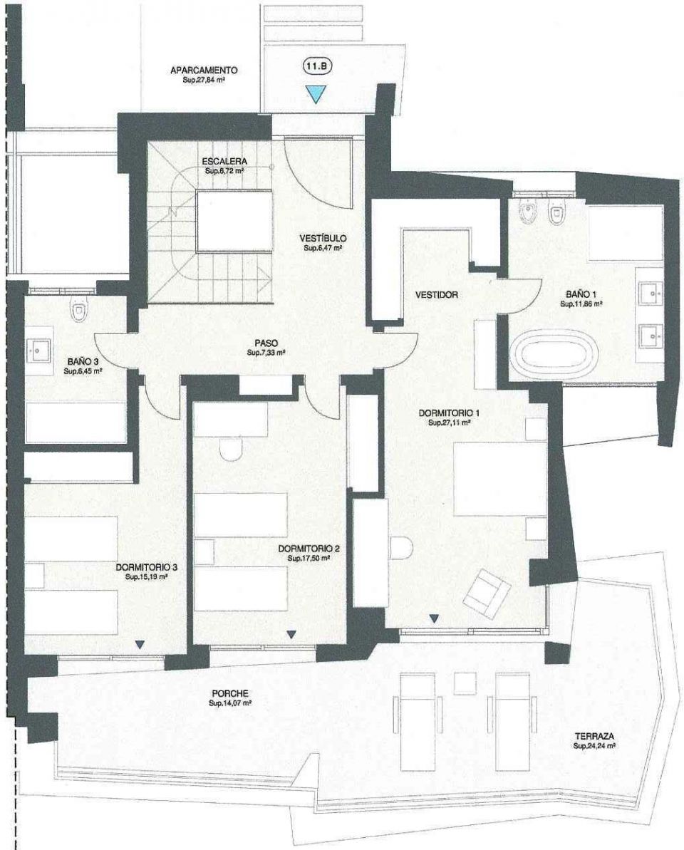 Luxusneubauprojekt in bester Lage von Marbella am Golfplatz Santa Maria Golf mit 5 Sterne Ausstattung.