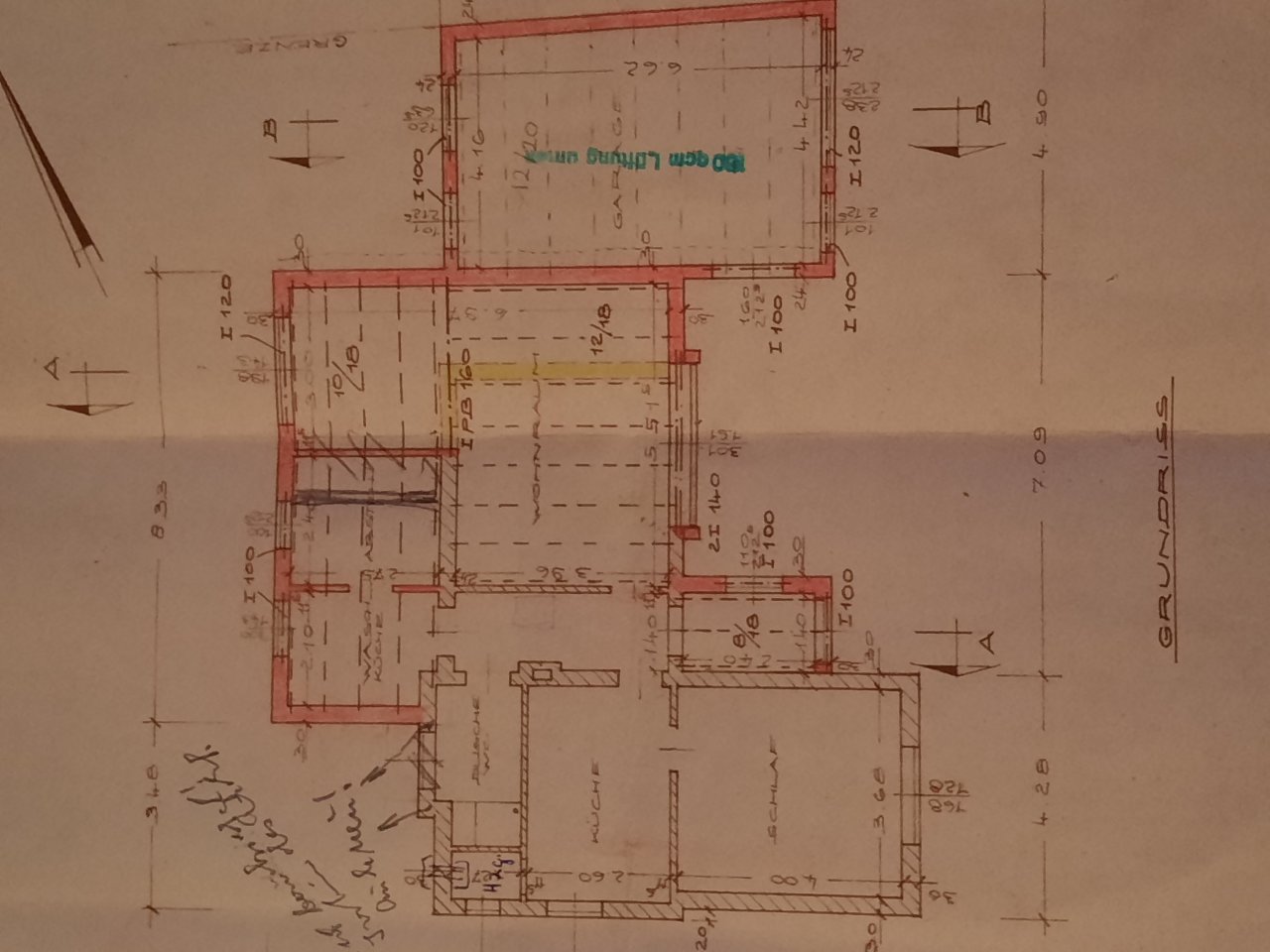 Großes 1356 m² Baugrundstück mit sanierungsfähigem Altbestand in Quickborn Heide. Neubau eines weiteren Hauses möglich !