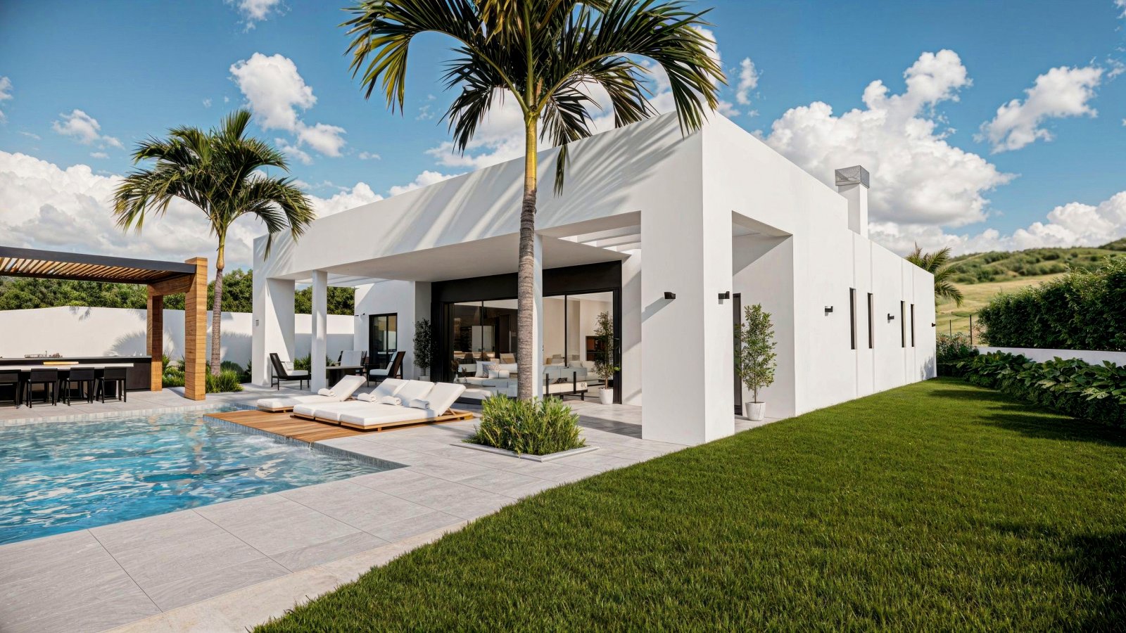 Exklusives Villen - Neubauprojekt unweit von La Cala de Mijas an der Costa del Sol