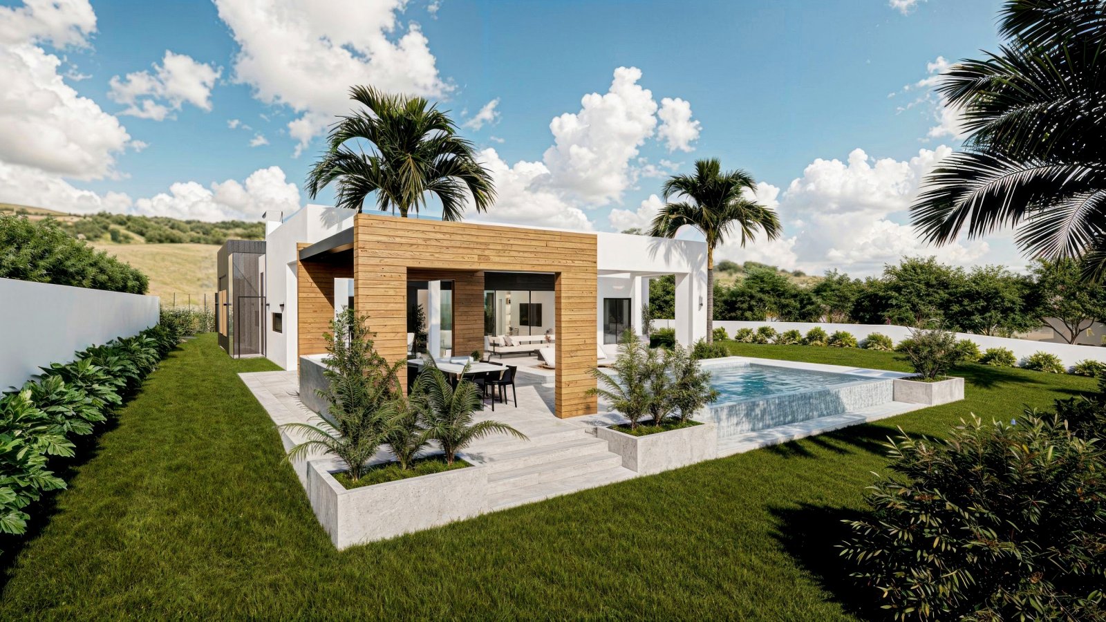 Exklusives Villen - Neubauprojekt unweit von La Cala de Mijas an der Costa del Sol