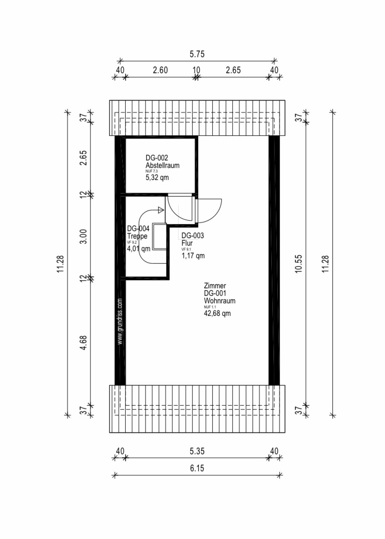 Grundriss DG Grundriss DG