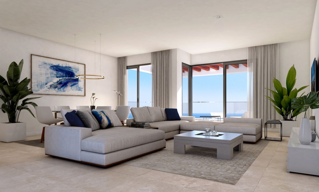 Fantastic new 2 - 4 bedroom apartments and penthouses with gym, spa and lots more in Fuengirola