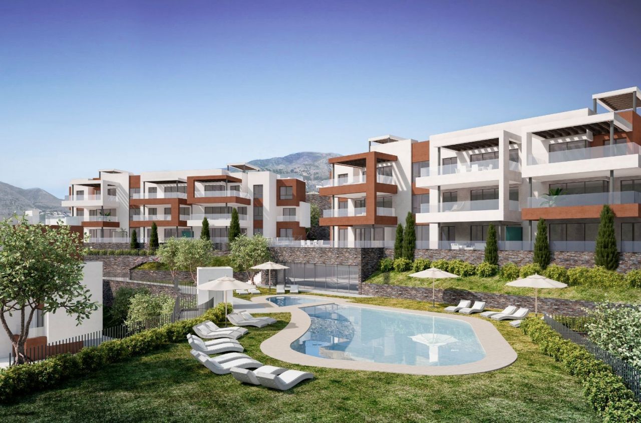 Fantastic new 2 - 4 bedroom apartments and penthouses with gym, spa and lots more in Fuengirola