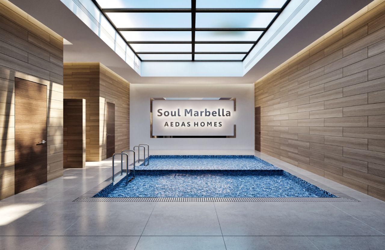 Luxury new construction project in a prime location in Marbella on the Santa Maria Golf golf course with 5 star facilities.
