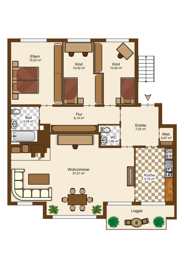 ETW in ruhiger Lage, gute Infrastruktur und TG-Stellplatz in Hamburg-Poppenbüttel
