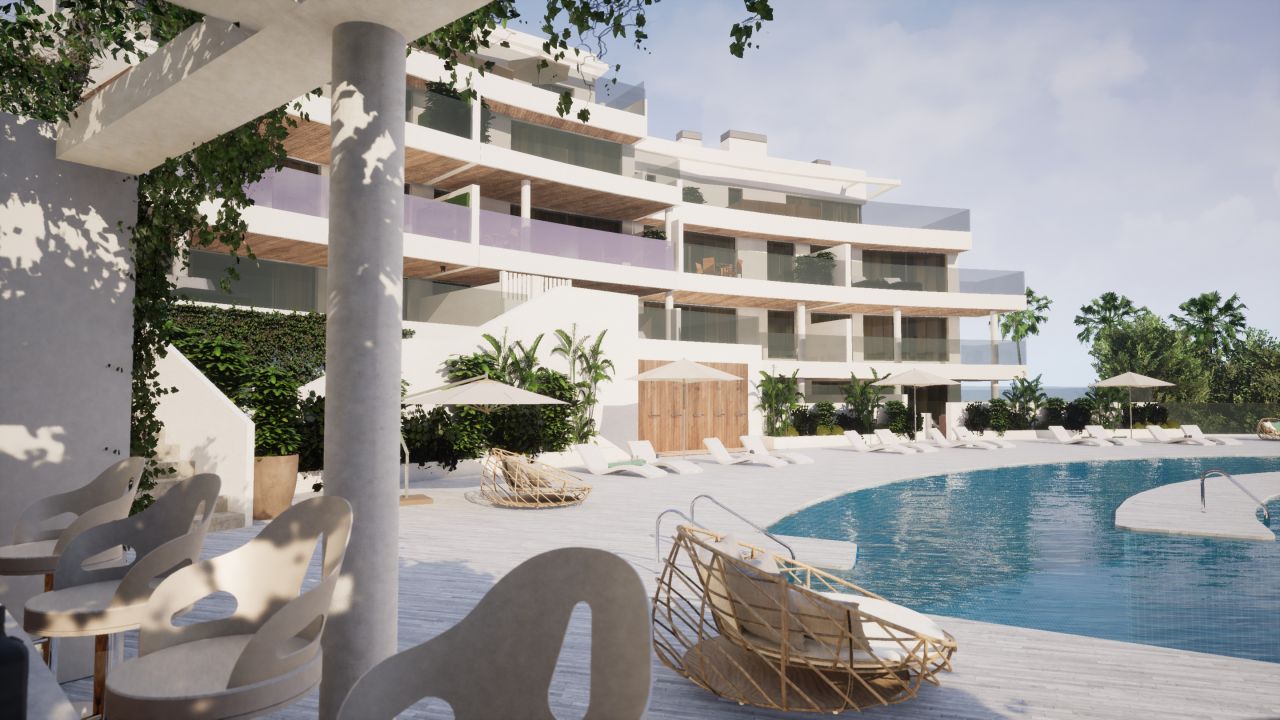 Mijas: Luxury new apartments with fantastic panoramic views onto the golf course Calanova Golf 