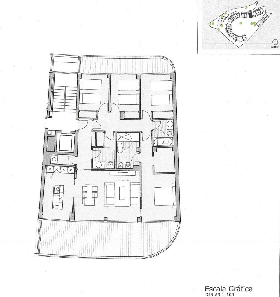 Directly on the sea, luxury new development in Estepona on the Costa del Sol