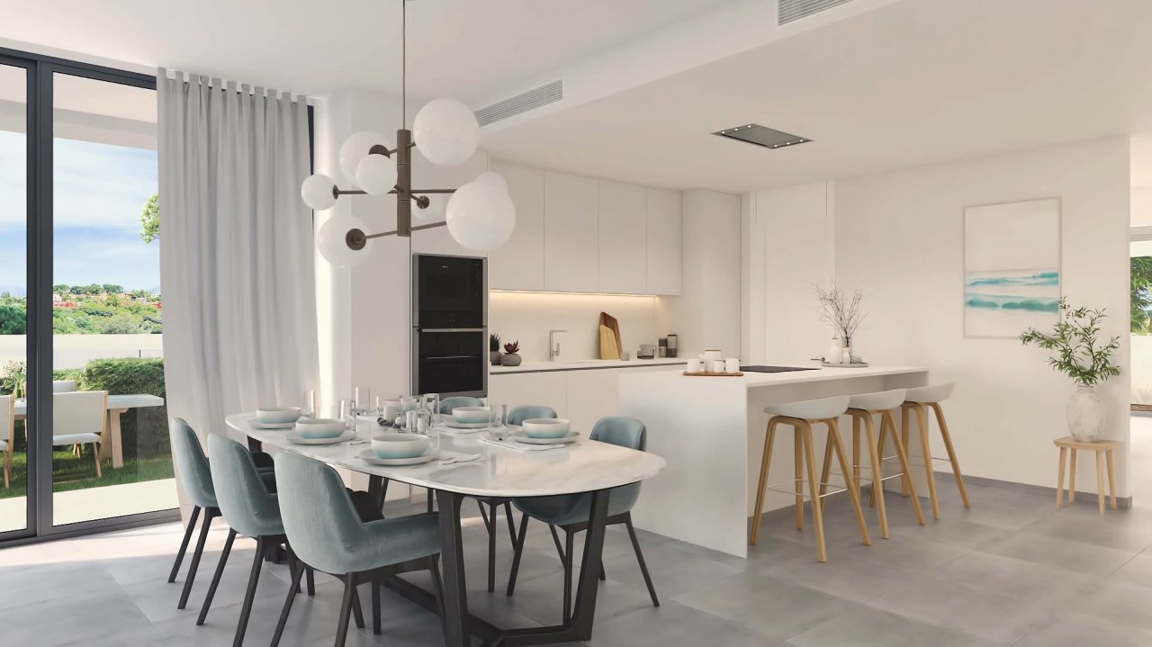 Boutique style new development of 44 luxurious apartments next to the Cabopino golf course