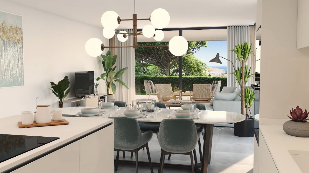 Boutique style new development of 44 luxurious apartments next to the Cabopino golf course