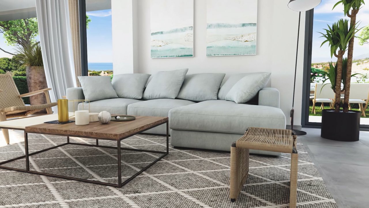 Boutique style new development of 44 luxurious apartments next to the Cabopino golf course