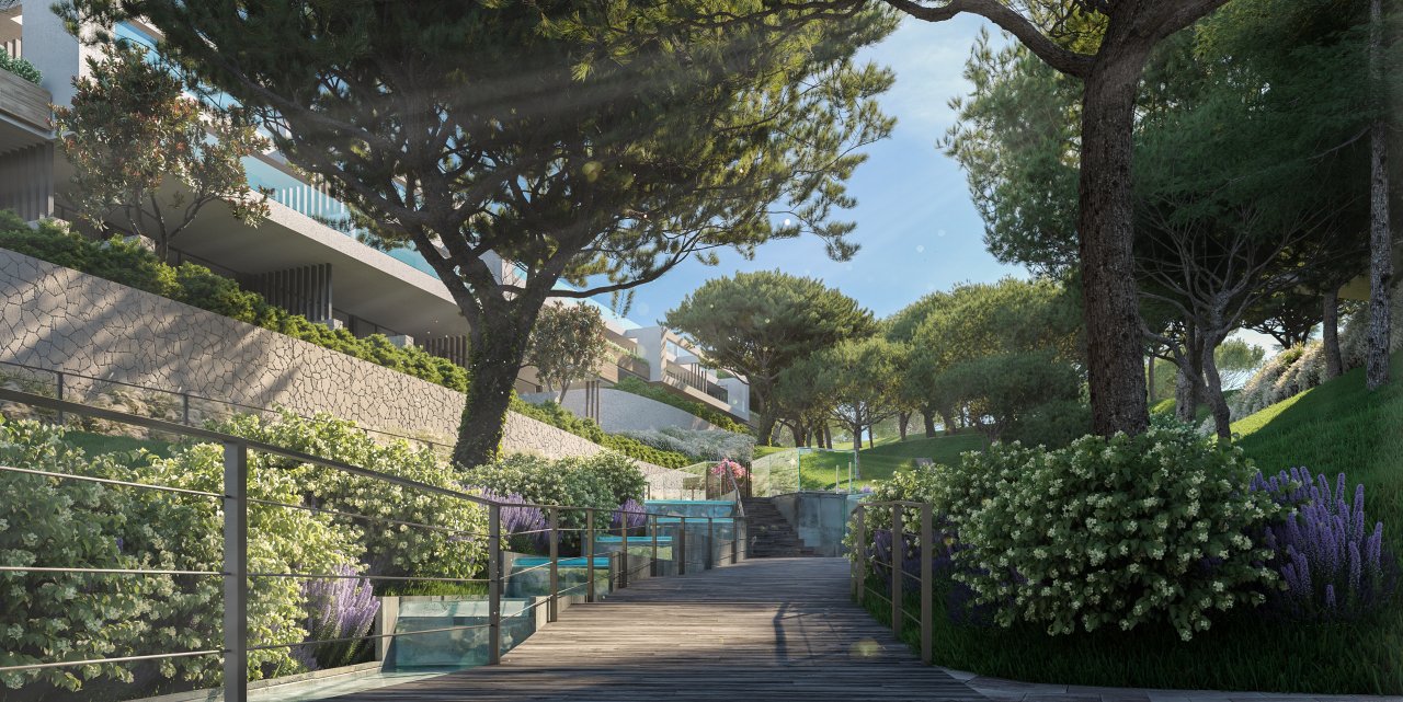 Boutique style new development of 44 luxurious apartments next to the Cabopino golf course