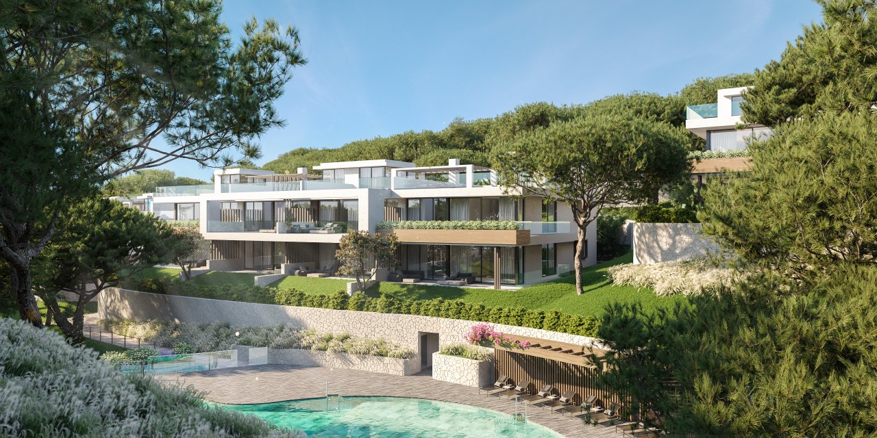 Boutique style new development of 44 luxurious apartments next to the Cabopino golf course