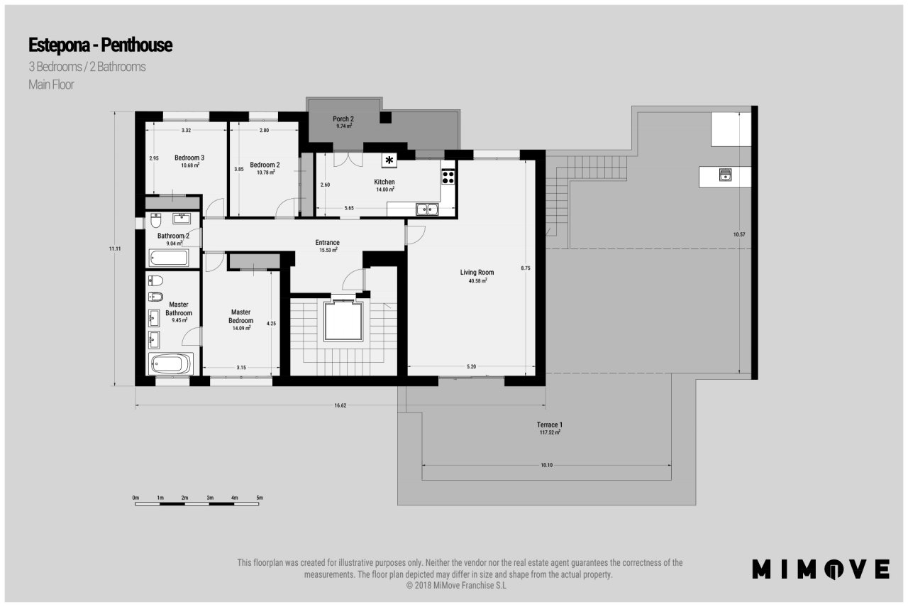 Fabulous penthouse with panoramic views in the most luxurious beachfront urbanisation in Estepona!