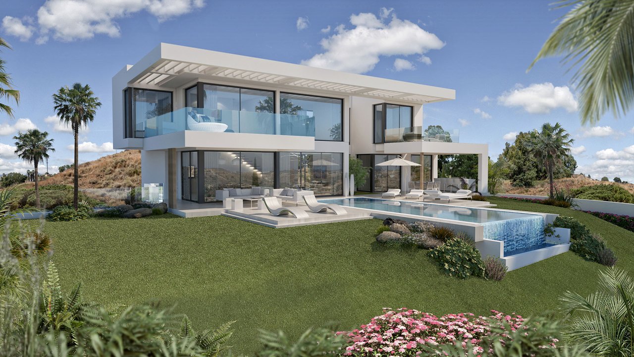 New build luxury villa with fantastic panoramic views in La Cala Golf
