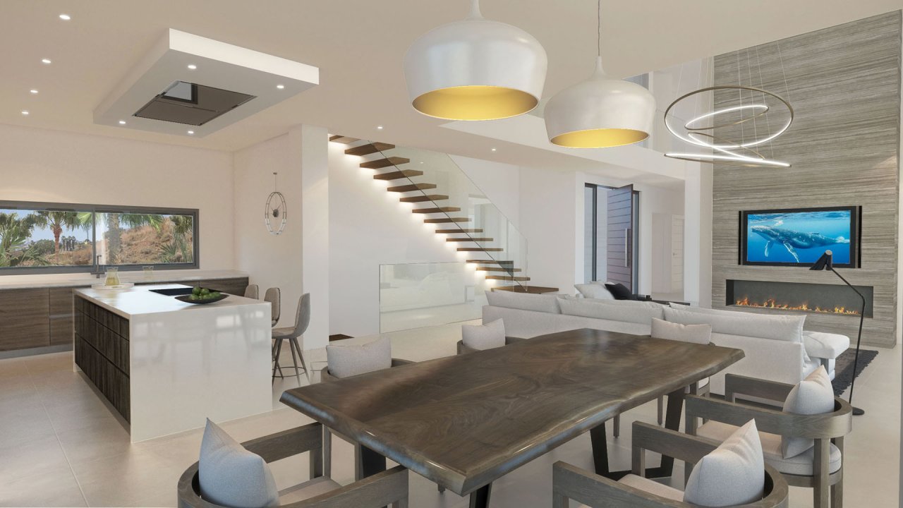 New build luxury villa with fantastic panoramic views in La Cala Golf