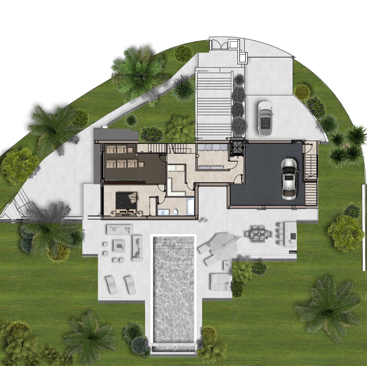 New build luxury villa with fantastic panoramic views in La Cala Golf