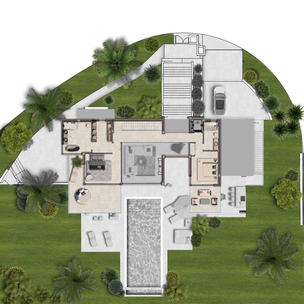 New build luxury villa with fantastic panoramic views in La Cala Golf