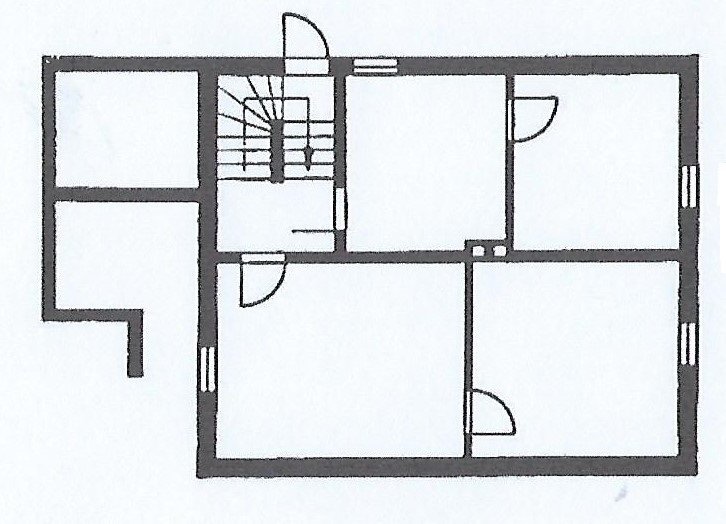 Grundriss Keller Haupthaus