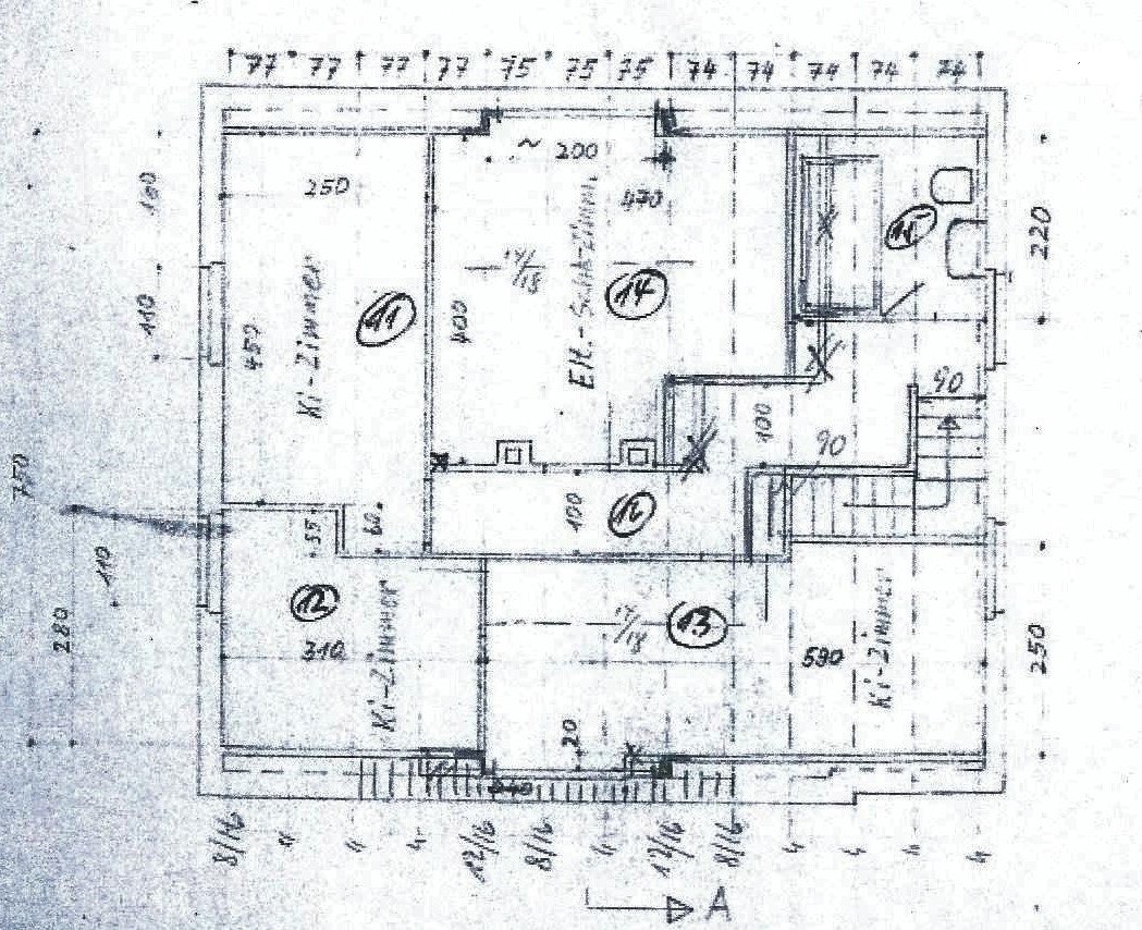 Grundriss Obergeschoss