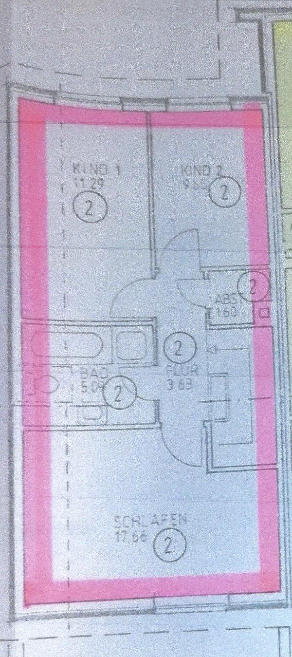 Grundriss Obergeschoss