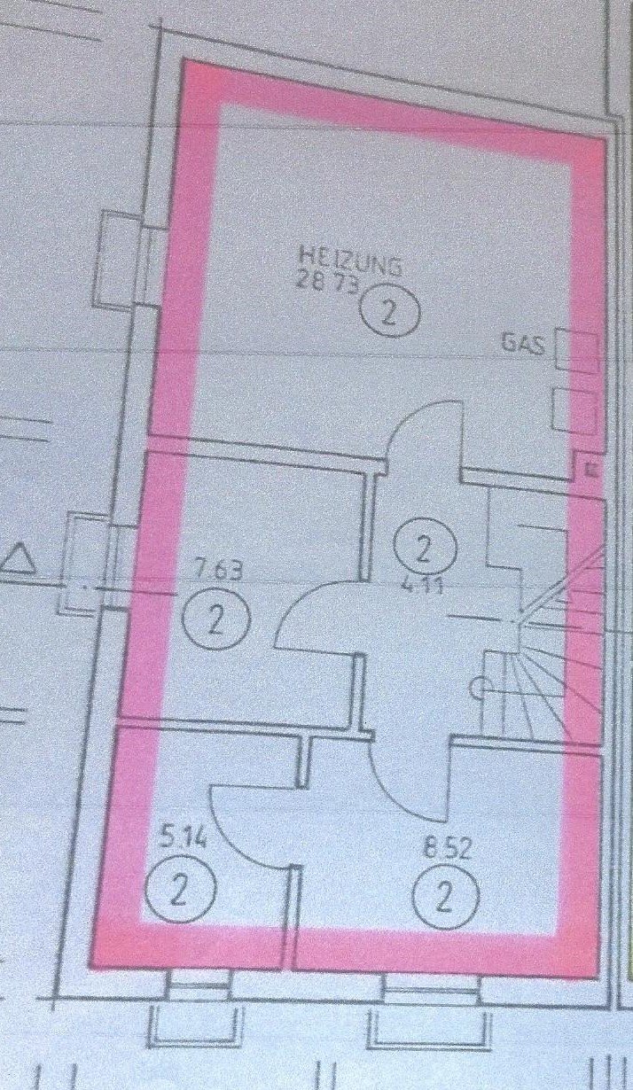 Grundriss Kellergeschoss