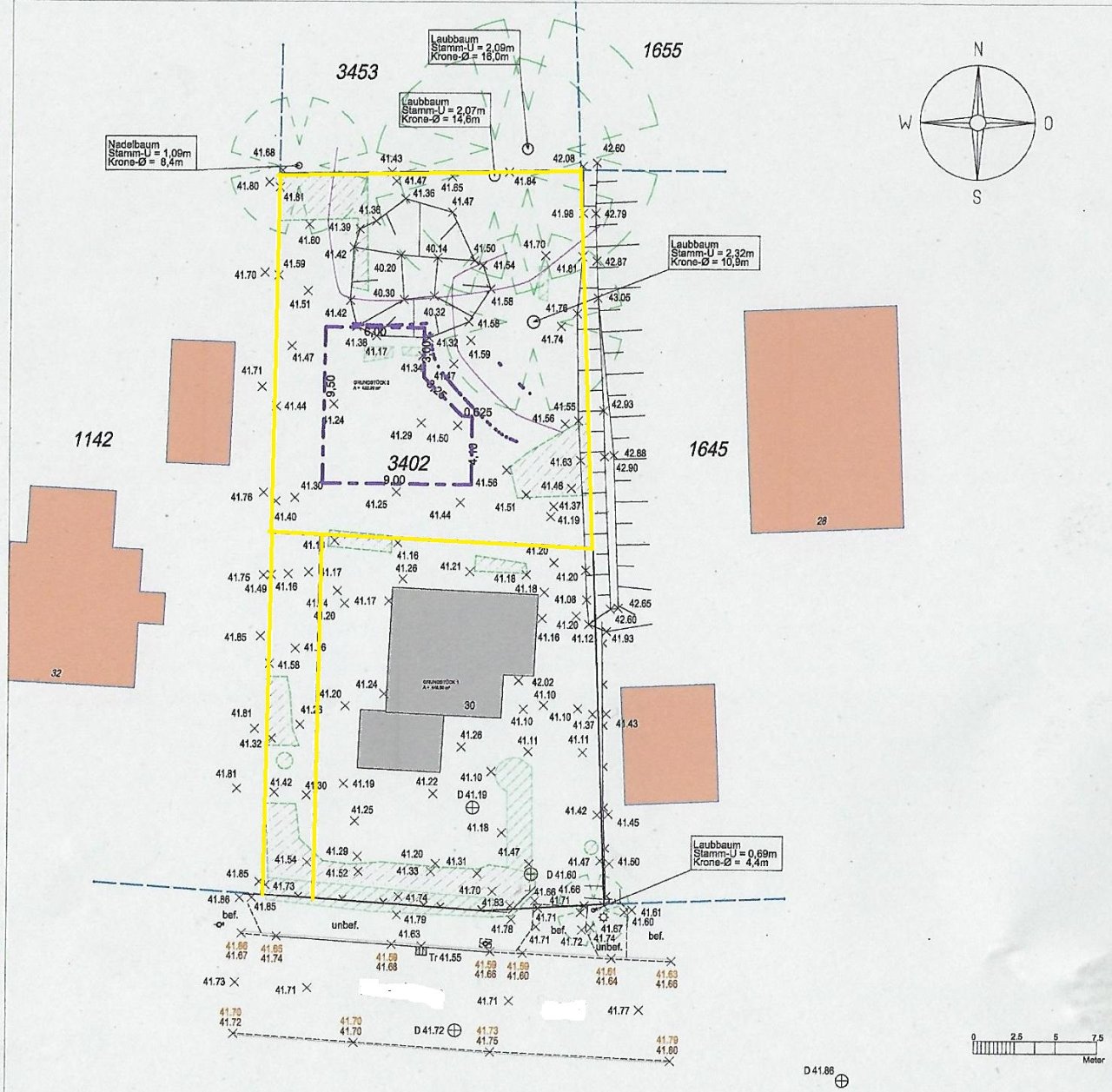 Verkauf unter Bodenrichtwert / Baugrundstück für Einfamilienhausbebauung in Top - Lage von Lemsahl Mellingstedt