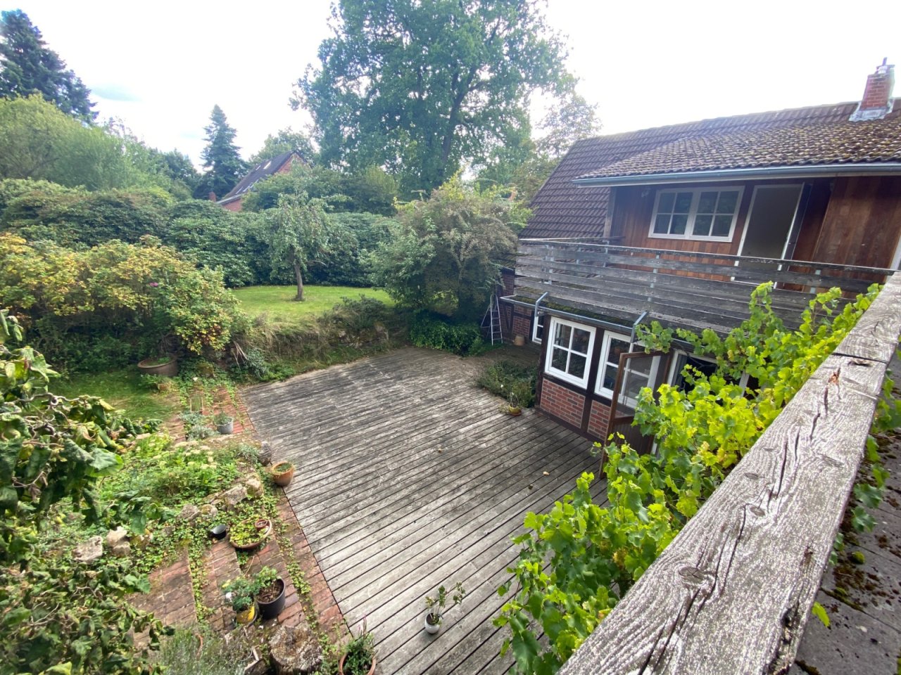 Hausansicht Gartenseite