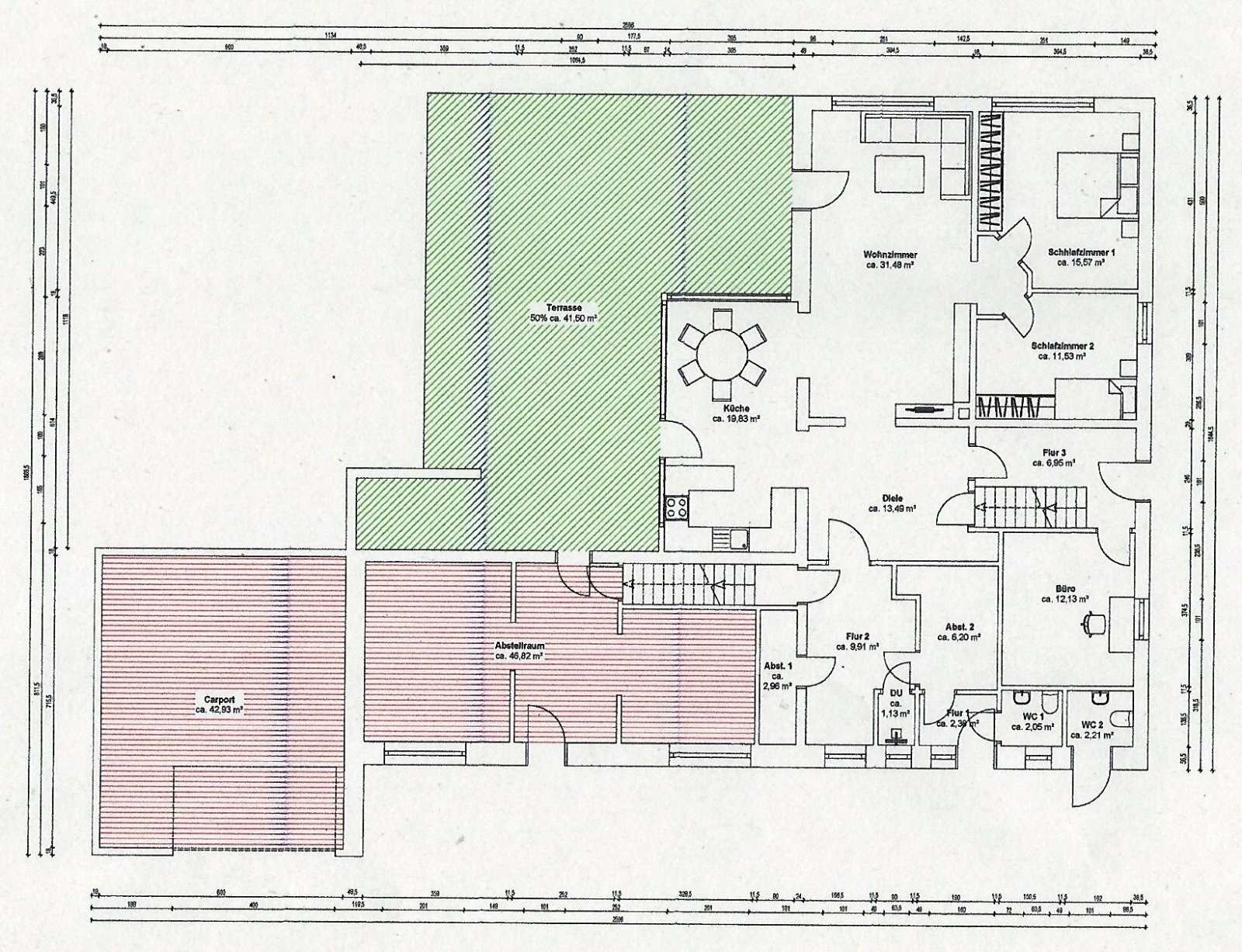 Großzügiges Anwesen mit zwei Wohneinheiten in 21271 Asendorf / Gewerbliche Teilnutzung möglich.