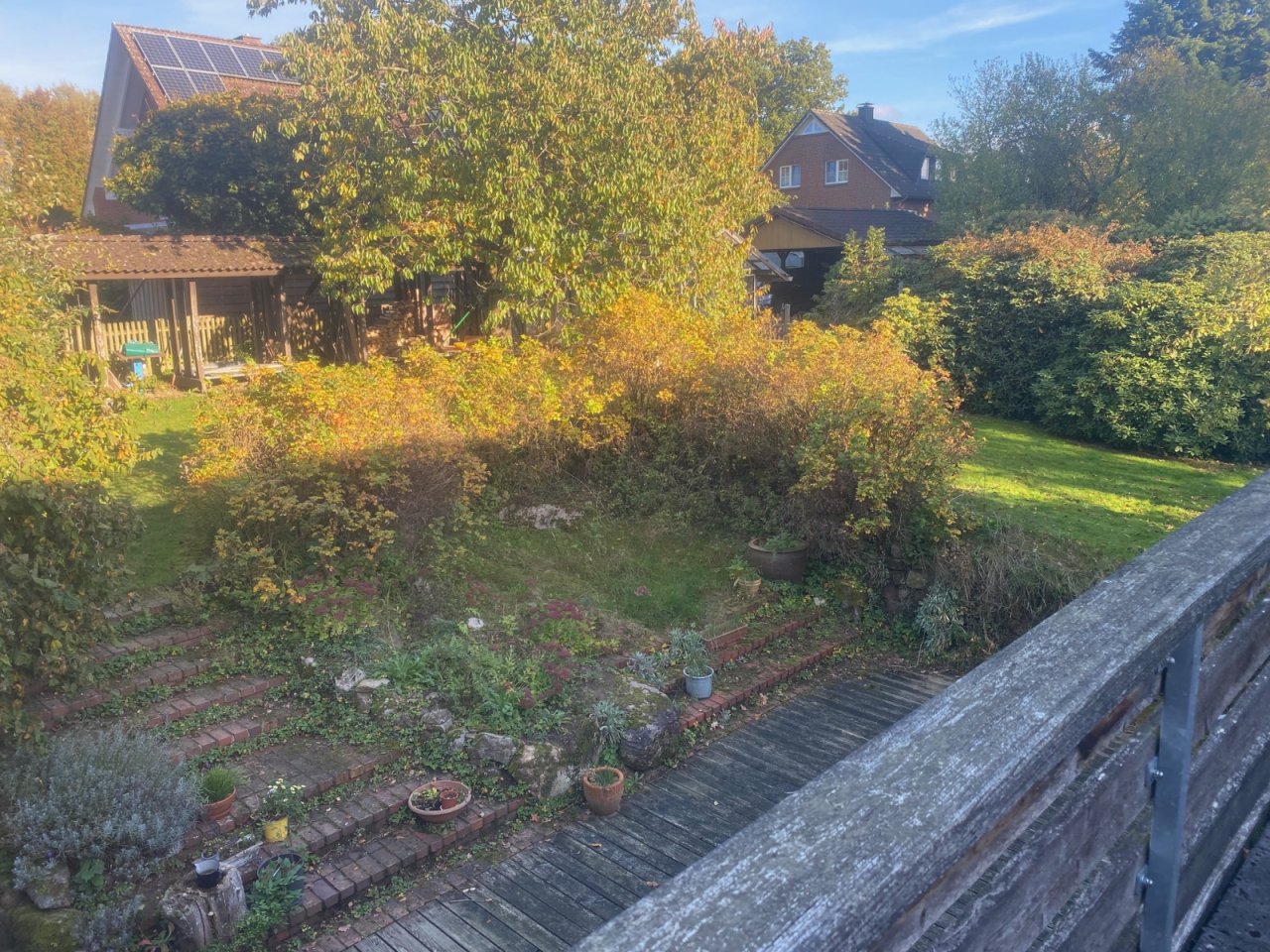 Ausblick obere Terrasse