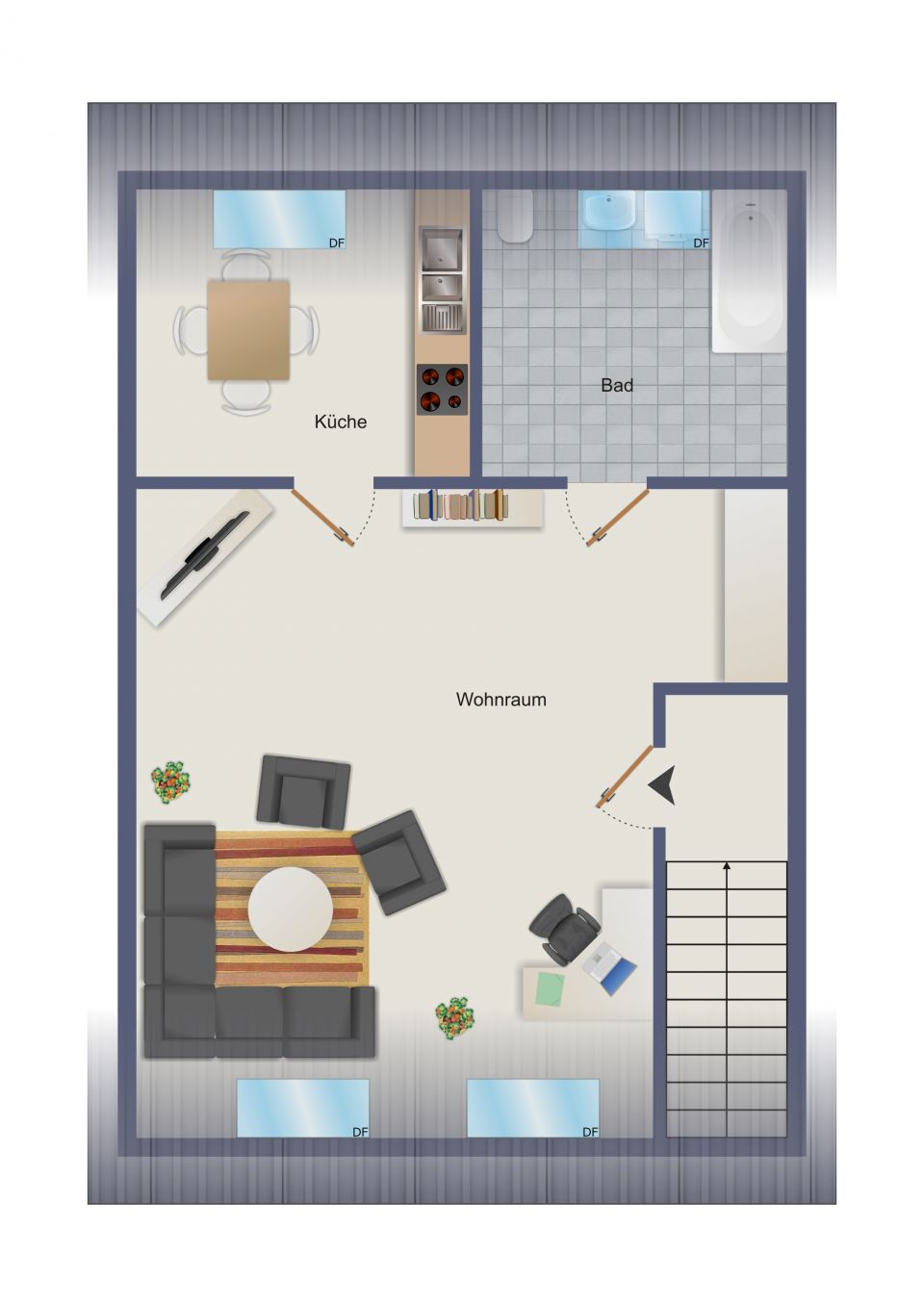 Guest apartment